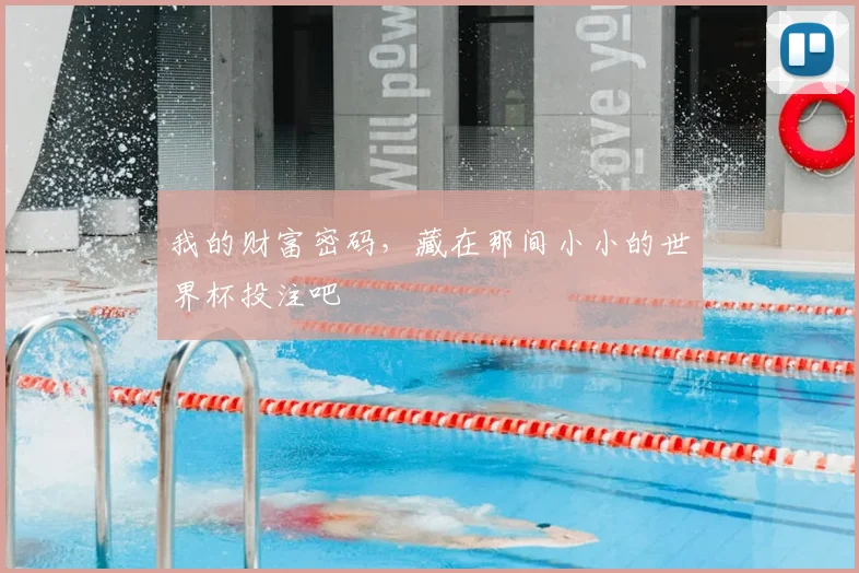 我的财富密码，藏在那间小小的世界杯投注吧